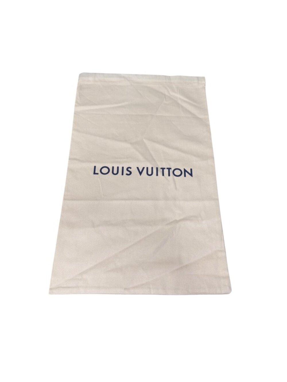 Louis Vuitton Beige Cotton Drawstring Dust Bag 19 x 11.75 Handbags & Accessories